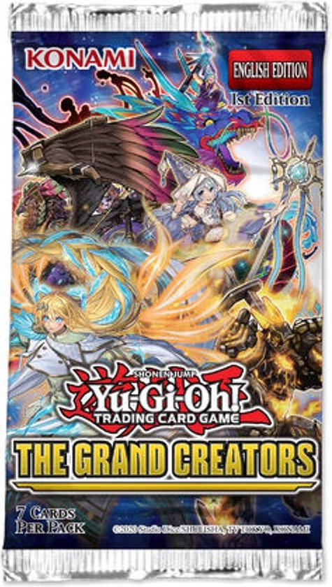 Yu-Gi-Oh! The Grand Creators Booster Pack – Yugioh TCG kaarten