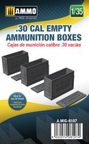 .30 cal Empty Ammunition Boxes - Scale 1/35 - Ammo by Mig Jimenez - A.MIG-8107