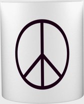 Akyol - Peace Mok met opdruk - peace - vredestichters - Vrede - 350 ML inhoud
