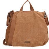 Enrico Benetti Corduroy Ribstof Shopper/Schoudertas - Camel