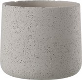 J-Line Bloempot Potine Cement Taupe Large