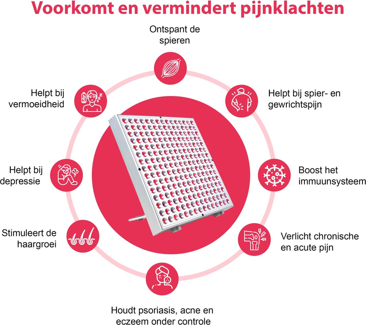 Rotlichtlamp Warmtelamp voor kuikens, 175 W kuikenlamp, kippen