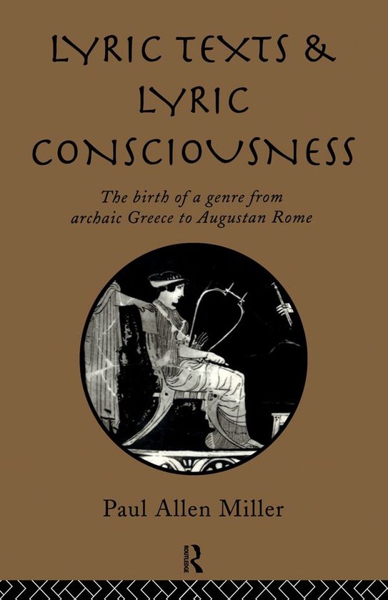Lyric Texts & Consciousness - cover