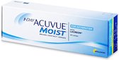 1 Day Acuvue Moist for Astigmatism (30 lenzen) Sterkte: -4.75, BC: 8.50, DIA: 14.50, cilinder: -2.25, as: 170°