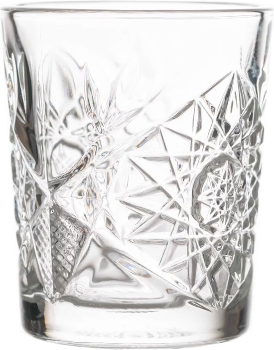 Bicchiere da shotglas Lavabile in lavastoviglie Design vintage Libbey Hobstar 60 ml / 6 ml 