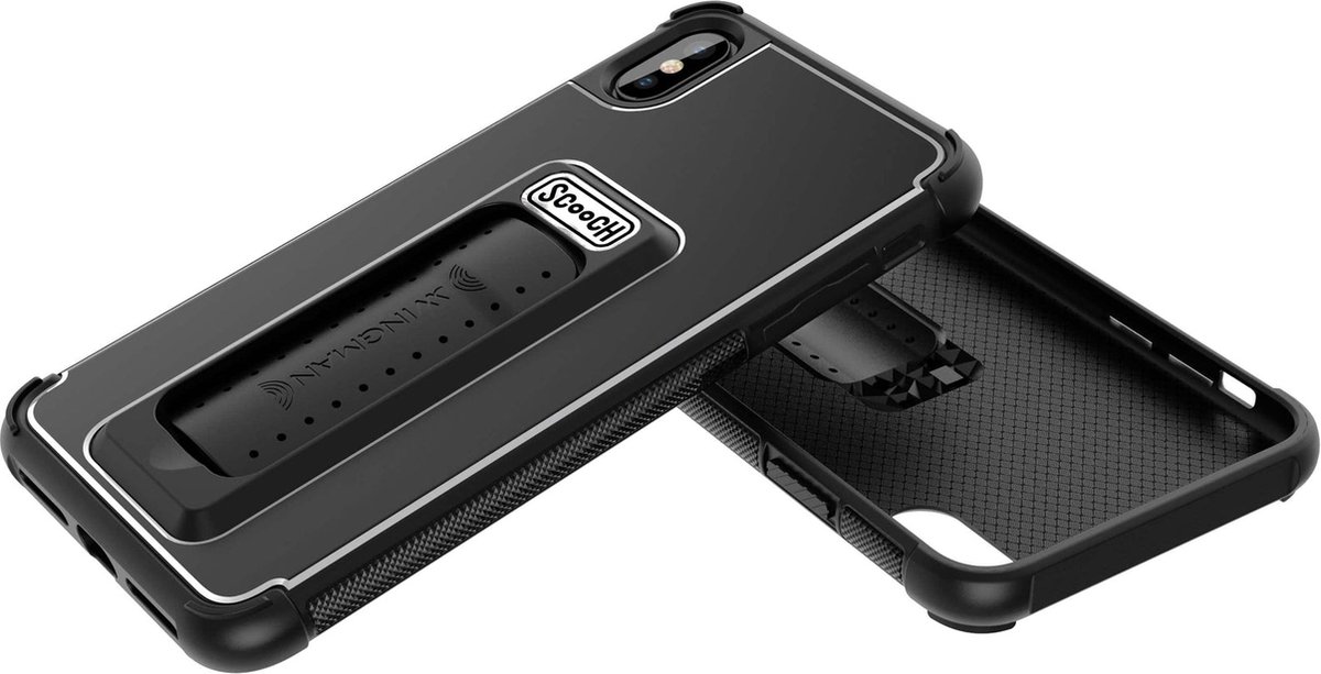 Scooch Wingman 5 in 1 - iPhone X/XS case - Black