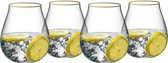 Riedel Gin Tonic Glazen Goud - 4 Stuks