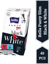 Bella Inlegkruisje Slim Zwart & Wit, ideaal voor lingerie - 40 stucks