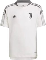 adidas Juventus Turijn trainingsshirt kids wit/grijs