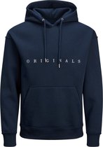 Jack & Jones Hoodie Copenhagen Navy Blazer (Maat: XXL)