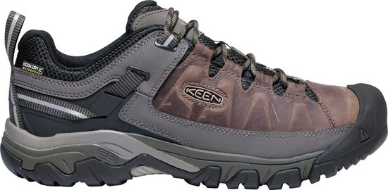 Keen Targhee III Heren Wandelschoenen Bungee Cord/Black | Grijs | Leer | Maat 41 | K1017783