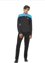 Smiffys Kostuum -M- Star Trek Voyager Science Uniform Zwart