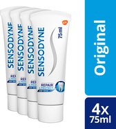 Sensodyne Repair & Protect Deep Repair Tandpasta voor gevoelige tanden 4x75 ml
