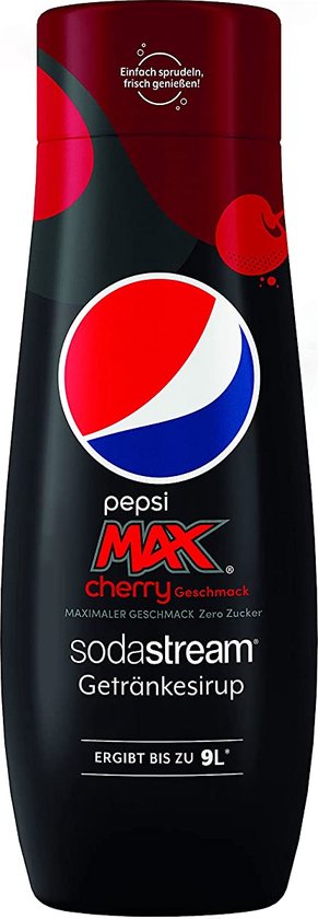 SodaStream |Pepsi MAX CHERRY siroop |440ml | 2-pack