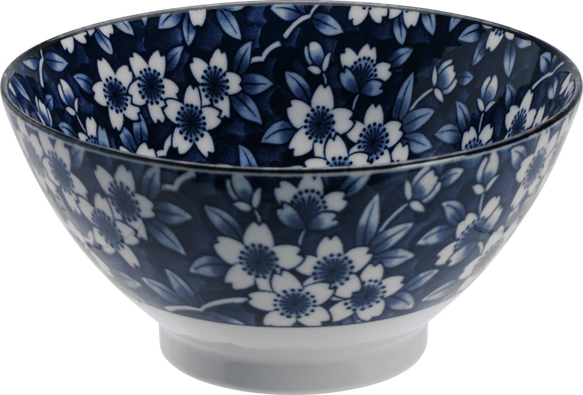 Tokyo Design Studio – Mixed Bowls – Dami Sakura – Rijstschaal – 18×9 cm