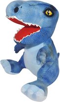 T-Rex Dinosaurus Pluche Knuffel (Lichtblauw) 30 cm | Jurassic World Plush Toy | Speelgoed knuffeldier voor kinderen jongens meisjes | Dino Draak Dragon Draken Dinosaurussen