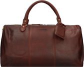 Travelbags The Weekender Duffel cognac