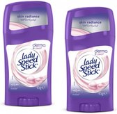 Lady Speed Stick- Derma + Pearl-Antiperspirant Deodorant -2 x 45 gm