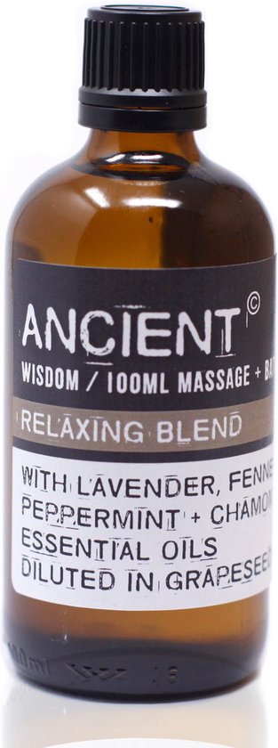 Massage Olie - Ontspanning - 100ml - Bad olie - Aromatherapie