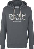 TOM TAILOR hoody with print Heren Trui - Maat XL