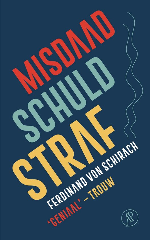 Misdaad, schuld, straf - cover