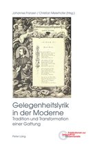Publikationen zur Zeitschrift fuer Germanistik 33 - Gelegenheitslyrik in der Moderne
