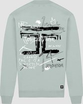 JORCUSTOM Artist Sweater - Mint - Volwassenen - Maat XS