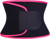 Waist Trainer - Trimmer - Shaper - Afslankband - Buikvet verbranden - Sauna Belt - Roze - Medium