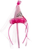 Carnival Toys Haarband Prinsessenhoed Meisjes Roze One-size