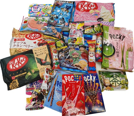 Japon Surprise Snack Box Medium - Japonais KitKat Pocky Chocolate Biscuit  Snoep Anime