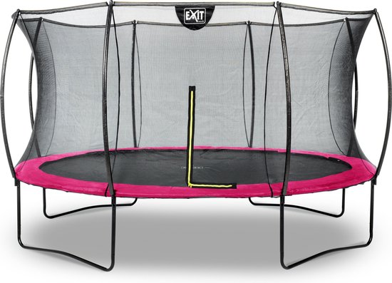 EXIT Silhouette trampoline rond ø366cm - roze