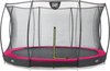 EXIT Silhouette inground trampoline rond ø366cm - roze
