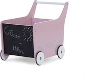 Childhome Loopwagen - Hout - Roze