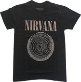 Nirvana Heren Tshirt -2XL- Vestibule Zwart