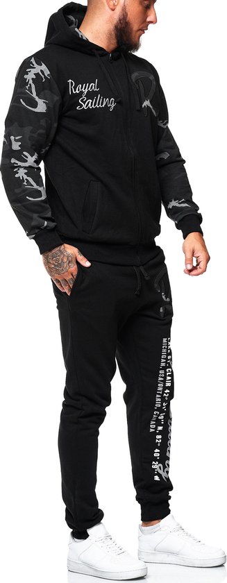 Joggingpak heren set sportbroek hoodie tracksuit joggingpak sport pak Joggingpak heren set sportbroek hoodie tracksuit joggingpak sport pak