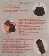 Clip-in Half Wig - 25CM Steil Dark Espresso