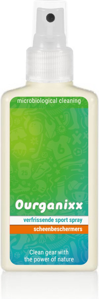 Ourganixx scheenbeschermer spray - microbiologisch - ideaal voor voetbal - directe werking - 100 ml