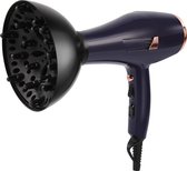 MARTA MT-1498 - Fohn - 2600W - 2speed - 3temp - diffuser - smalle blaasmond - dark topaz