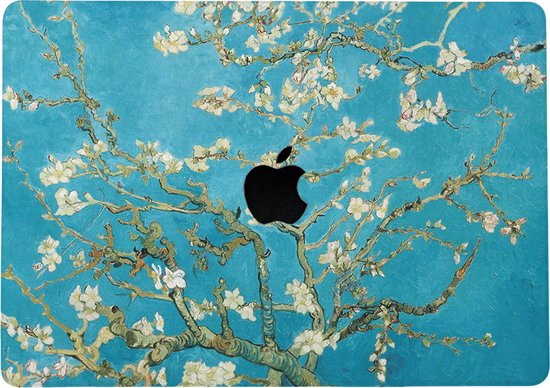 Lunso - housse - MacBook Pro 14 pouces (2021) - Van Gogh Almond Blossom