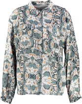 Aaiko zachte relaxed fit viscose blouse - valt ruim - Maat S