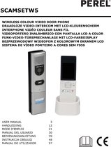 VIDEO-INTERCOMSYSTEEM MET LCD-KLEURENSCHERM - DRAADLOOS