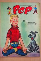 Pep No.11 - 14 maart 1964 - Een weekblad met Mickey en Kuifje
