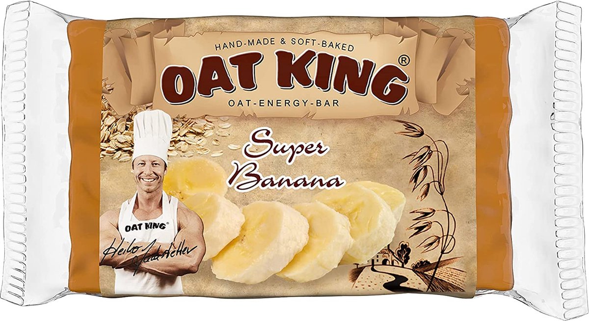 LSP Oat King Energy Bar (10x90g) Super Banana - Repen - Energie repen