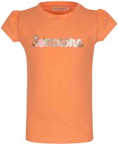 Someone T-shirt meisje fluo orange maat 128