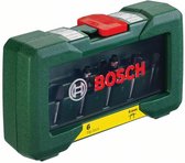 Bosch set HM-houtfrezen 6-delig