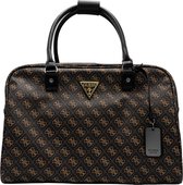Guess Hemingway 16 In Duffle Dames Dufflebag - Brown