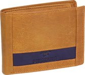 Mustang Bozen Leather Wallet Side Opening cognac