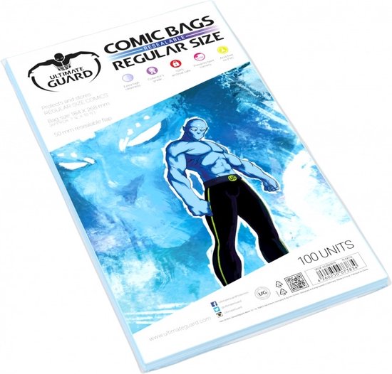 Ultimate Guard Comic Bags Resealable Regular Size (100x) [UGD020019] van Ultimate Guard — afbeelding 3