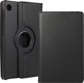 Samsung Galaxy Tab A8 2021 Multi Stand Case - 360 Draaibaar Tablet hoesje - Tablethoes - Zwart