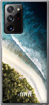 6F hoesje - geschikt voor Samsung Galaxy Note 20 Ultra -  Transparant TPU Case - La Isla #ffffff